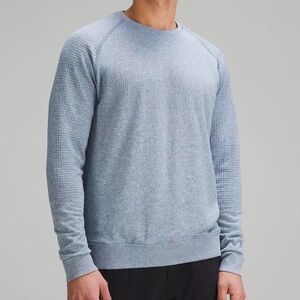 NWT Lululemon Engineered Warmth Long-Sleeve Crew XXL Soft Denim